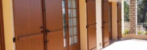 portes-fenêtres en bois